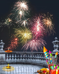 Rooftop diwali editing background,Diwali photo editing background