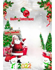 Santa christmas background