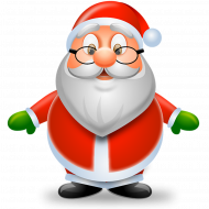 Santa claus cartoon png images