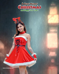 Santa claus christmas background