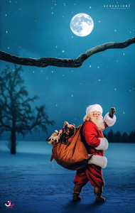 Santa claus hs editing backgrounds