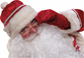 Santa claus looking transparent png hd