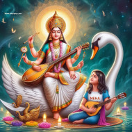 Saraswati hd wallpaper 1080p download 2024