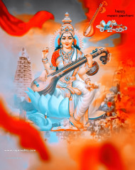 Saraswati puja editing background