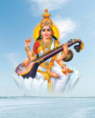 Saraswati puja editing background