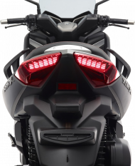 Scooter Backview With Transparent Background