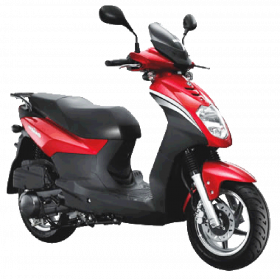 Scooty With Transparent Background