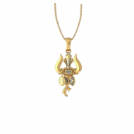 Shiv ji trishul locket png