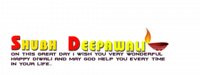 Shubh deepawali transparent png