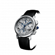 Silver Chronographwatch png, watch transparent png