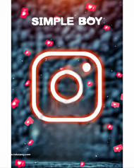 Simple boy cb editing background 4k