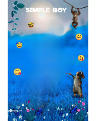 Simple boy photoshop cb editing background