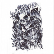 Skull tattoo png download (1)