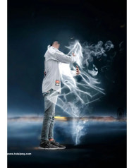 Smoke girl cb background images