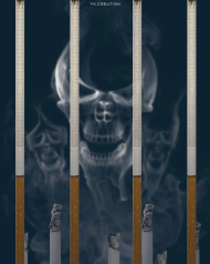 Smoker photo editing background