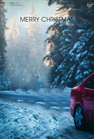 Snapseed Merry christmas editing background