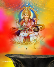 Snapseed Saraswati puja editing background