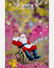 Snata christmas cb editing background