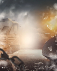 Song poster photoshop editing background