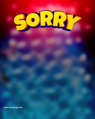 Sorry cb editing background by totalpng