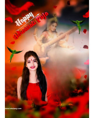 Sraswati puja cb editing background photoshop