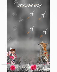 Stylish boy cb background images