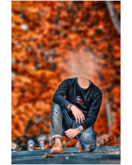 Stylish boy facecut hd editing background