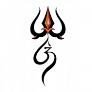 Stylish trishul tattoo png