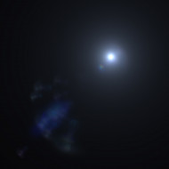 Sun blue lens flare png transparent (1)