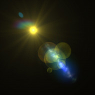 Sun blue lens flare png transparent (6)