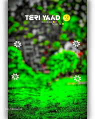 Teri yaad cb editing background