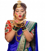 Traditional holi girls holi girl background free