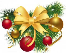 Transparent Christmas Decoration PNG