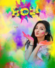 Trending holi photo editing background