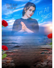 Valentine day hd cb editing background