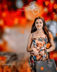valentine day photo editing background free