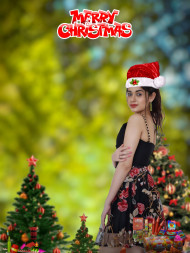 Viral christmas editing background