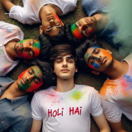 Viral Holi Name Images With Friends