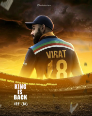 Viral kohli photo editing background