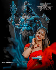 Viral maha shivratri photo editing background