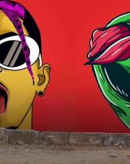 Wal painting hd editing backgrounds