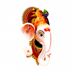 Wedding card ganesh png