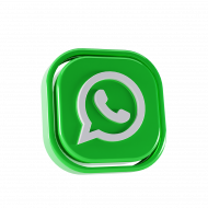 Whatsapp 3d logo png transparent background free download