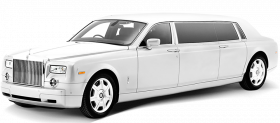 White Rolls royce png transparent
