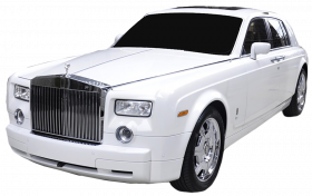 White Rolls royce png transparent images