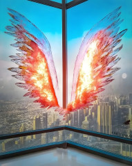 Wings editing background hd