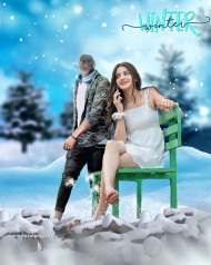 Winter photoshop cb editing background