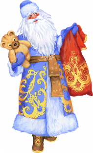 Winter santa claus png hd
