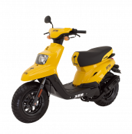 Yellow Scooty Transparent Background Png